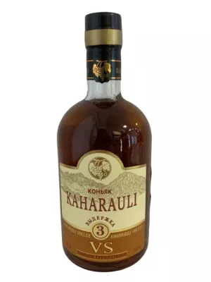 Коньяк Kaharauli Valley 3 Years Old 0.5 л