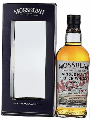 Виски Mossburn Craigellachie 16 Years Old Vintage Casks, gift box 2007 0.7 л