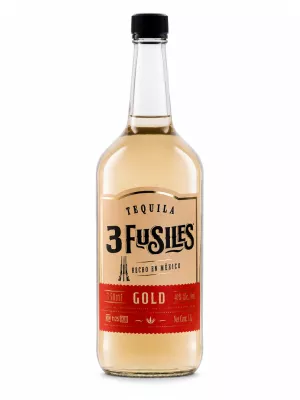 Текила 3 Fusiles Gold 1 л