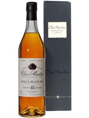 Арманьяк Clos Martin Folle Blanche XO, 15 years old, gift box 0.7 л
