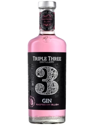 Джин Triple Three Distillery, Raspberry Blush 0.5 л