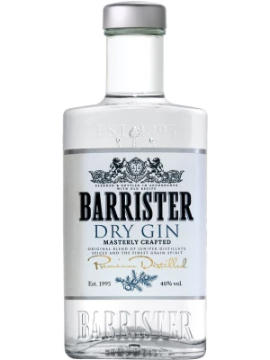 Джин Barrister Dry Gin 0.375 л