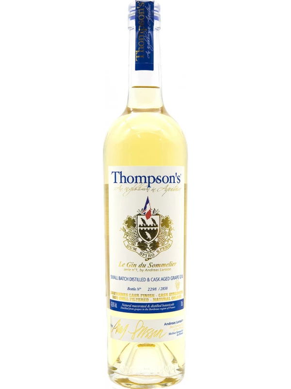 Thompson's Le Gin du Sommelier