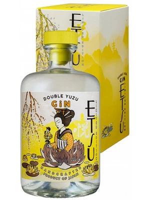 Джин Etsu Double Yuzu, gift box 0.7 л