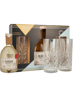 Джин Licores Sinc, Blossom Gran Reserva, gift box with 2 glasses 0.7 л