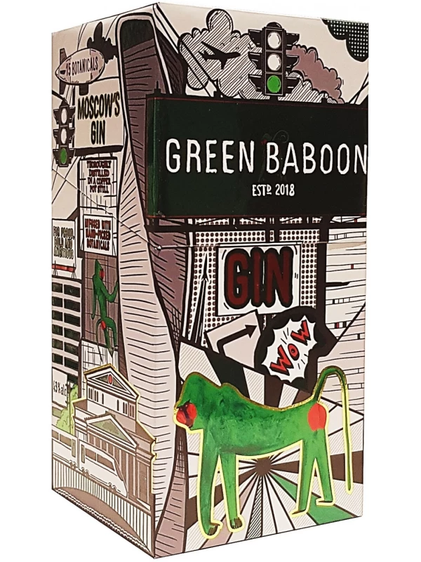 Green Baboon, gift box
