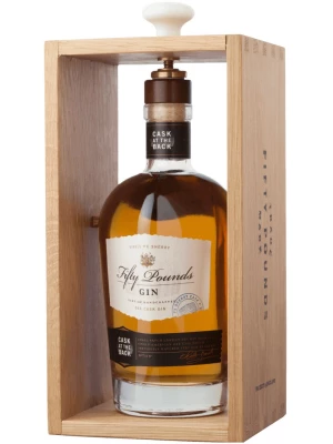 Джин Fifty Pounds Oak Cask, gift box 0.7 л