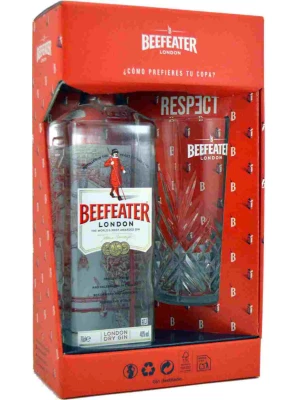 Джин Beefeater, gift box with glass 0.7 л