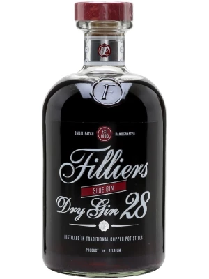 Джин Filliers, Dry Gin 28 Sloe Gin 0.5 л
