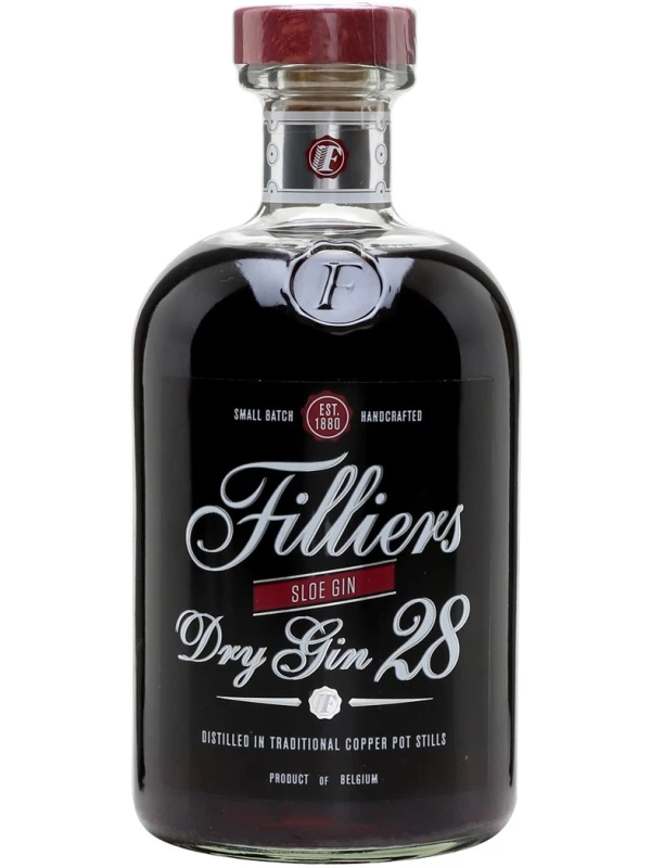 Filliers, Dry Gin 28 Sloe Gin