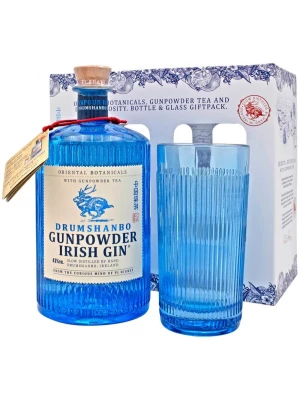 Джин Drumshanbo Gunpowder, gift box with glass 0.5 л