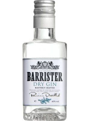 Джин Barrister Dry Gin 0.25 л