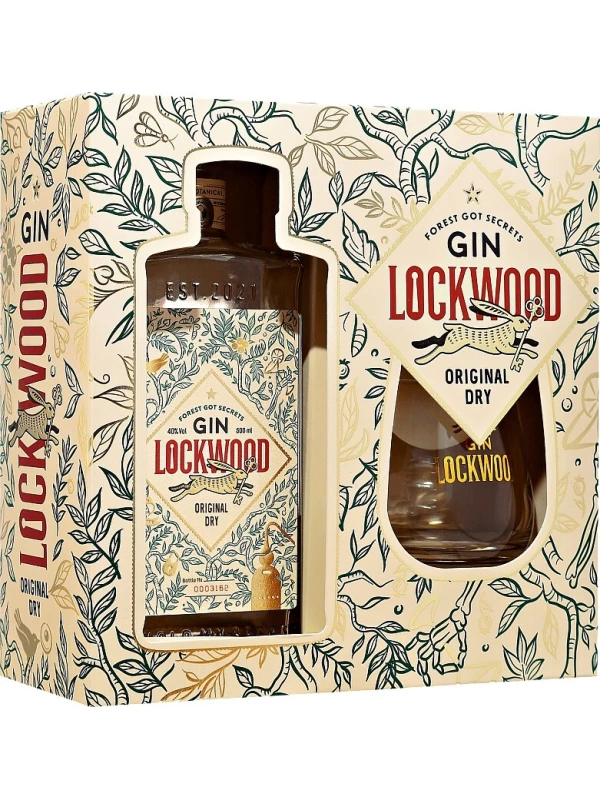 Lockwood Original Dry, gift box with glass