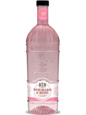 Джин City of London, Rhubarb & Rose Gin 0.7 л