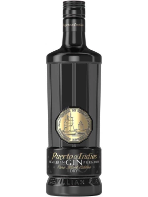 Джин Puerto de Indias Pure Black Edition Dry 0.7 л