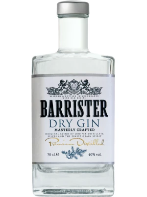 Джин Barrister Dry Gin 0.7 л