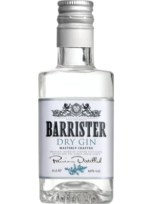 Джин Barrister Dry Gin 0.05 л