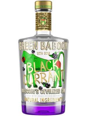 Джин Green Baboon Black Currant 0.5 л