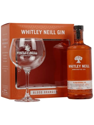 Джин Whitley Neill Blood Orange, gift box with glass 0.7 л