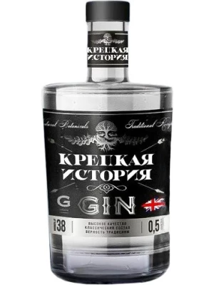 Джин Крепкая История 0.5 л