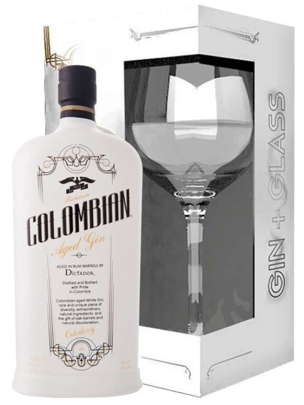 Dictador Ortodoxy, gift box with 1 glass