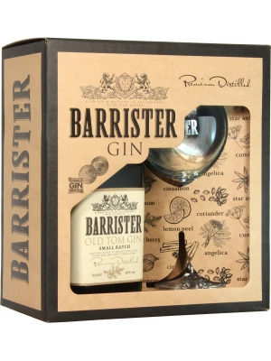 Джин Barrister Old Tom, gift box with glass 0.7 л