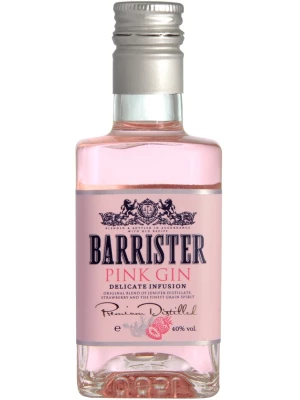 Джин Barrister Pink Gin 0.25 л