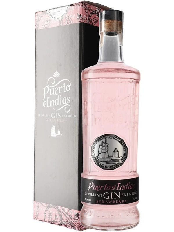 Puerto de Indias Strawberry, gift box
