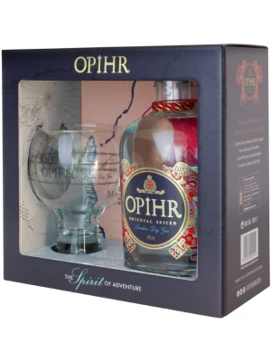 Джин Opihr Oriental Spiced Gin, gift box with glass 0.7 л