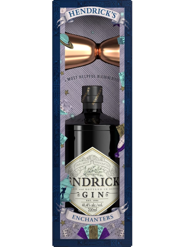 Gin Hendrick's, gift box with jigger