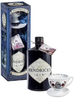 Джин Gin Hendrick's, gift set with a tea cup 0.7 л
