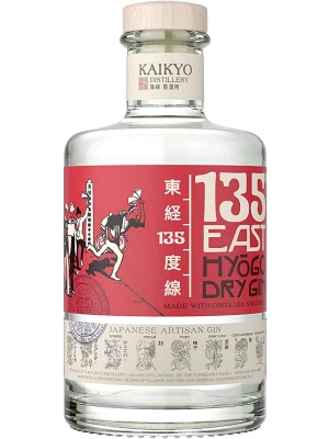 Джин 135 East Hyogo Dry Gin 0.7 л