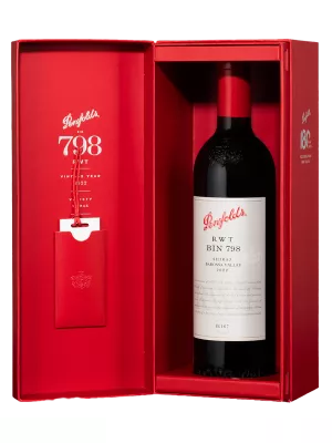 Вино Penfolds, RWT Bin 798 Shiraz, gift box 2022, 0.75 л
