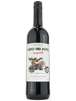 Вино Como Una Moto Tempranillo Semisweet 2020, 0.75 л