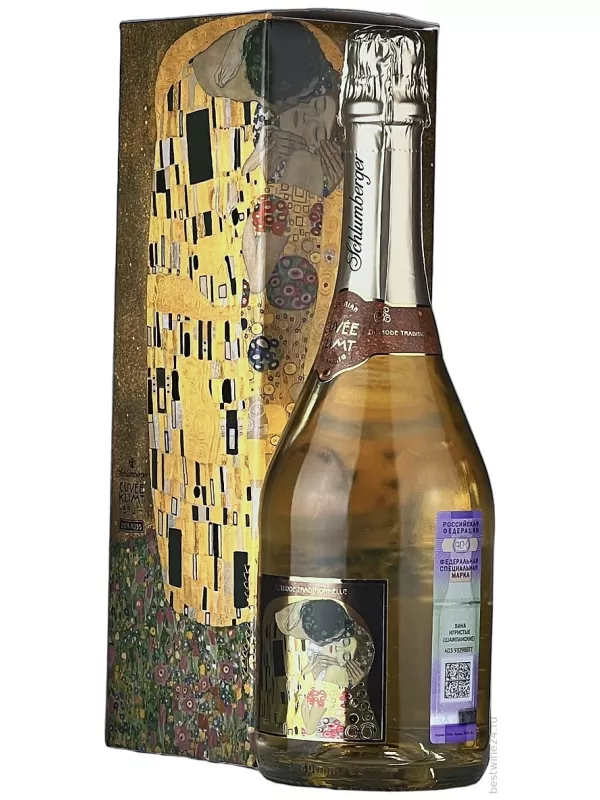 Schlumberger, Cuvee Klimt Der Kuss Brut, gift box