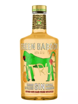 Джин Green Baboon Citrus 0.25 л