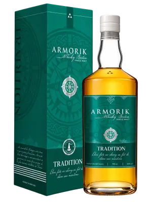 Виски Armorik Tradition Single Malt, gift box 0.7 л