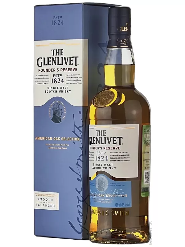The Glenlivet Founder's Reserve, gift box