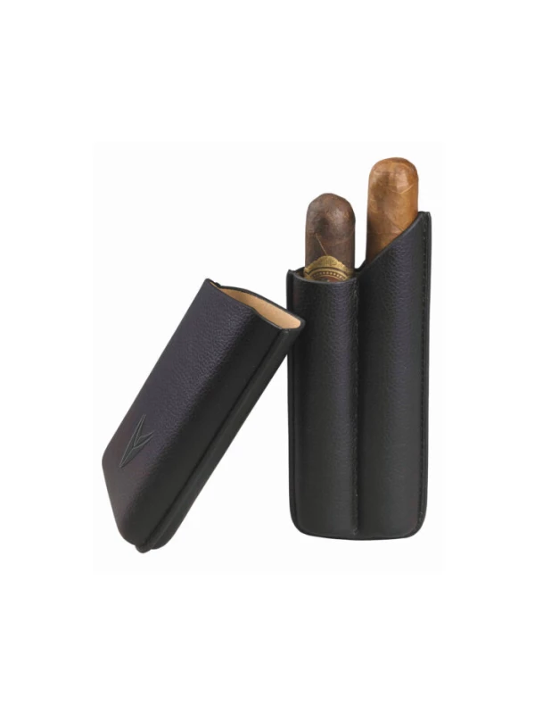 Футляр на 2 сигары Lotus LCC200 Textured Leather 62RG