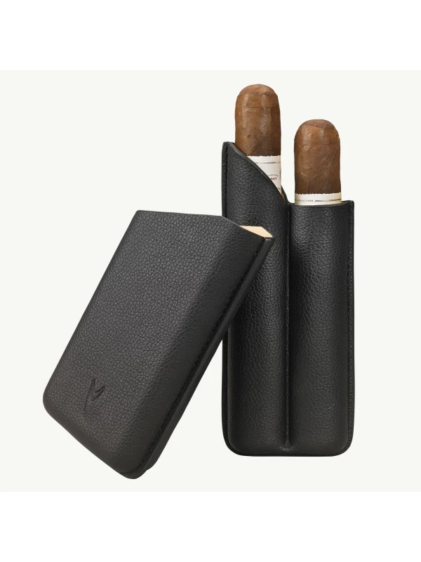 Футляр на 2 сигары Lotus LCC700 Textured Leather 70RG