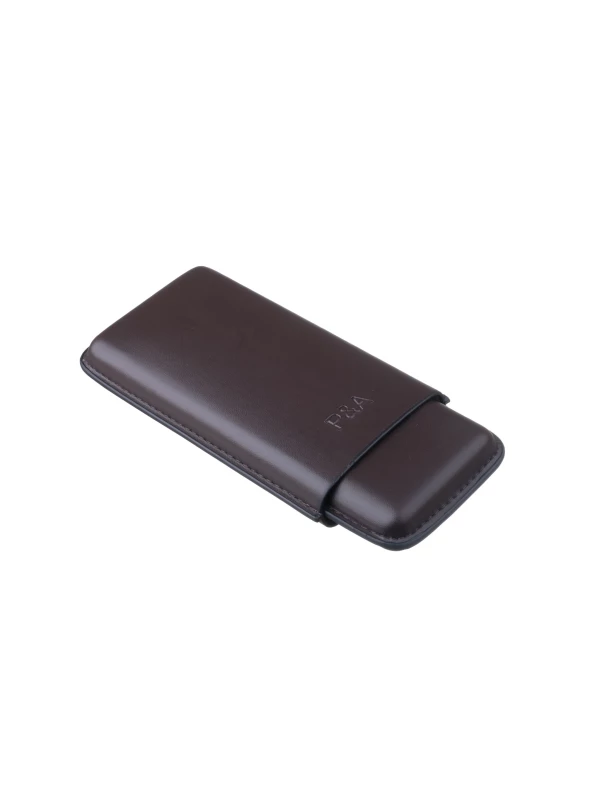 Чехол P&A на 3 сигары Cohiba Behike 56, кожа, коричневый T1348-Brown