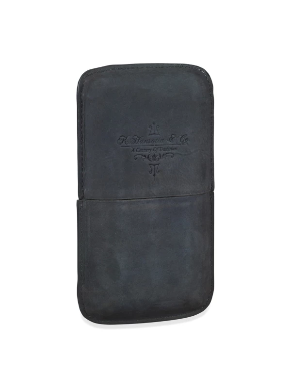 Футляр Gurkha на 3 сигары CO985 NAVY