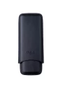 Чехол P&A на 2 сигары Cohiba Beike 56, кожа, черный T1351-black — фото 1