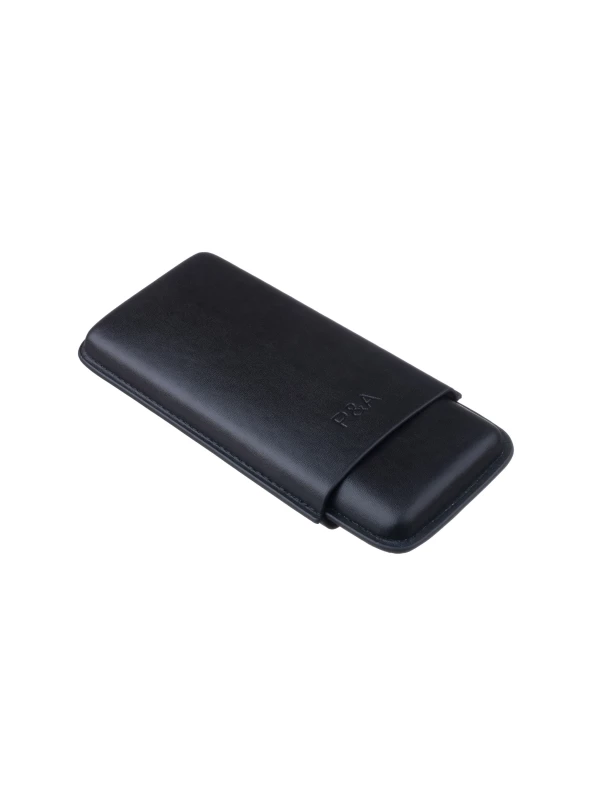 Чехол P&A на 3 сигары Cohiba Behike 56, кожа, черный T1348-Black