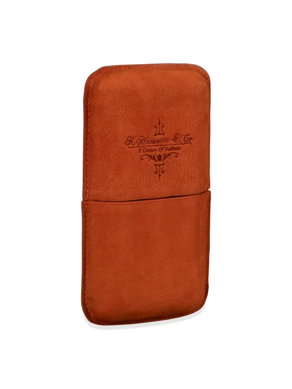 Футляр Gurkha на 3 сигары CO985 ORANGE