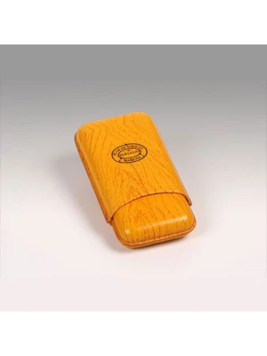 Футляры, чехлы Футляр кожаный с логотипом Partagas, на 3 шт.