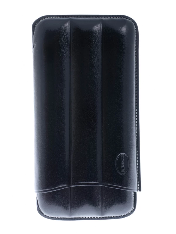 Чехол Jemar на 3 сигары, натуральная кожа 110-3-XL-Black