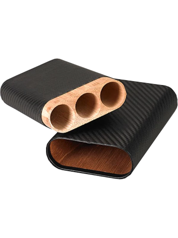 Чехол для 3 сигар Black Label 3 Finger Cigar Case LBLCC300