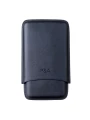 Чехол P&A на 3 сигары Churchill, кожа, черный T369-black — фото 2