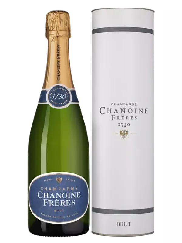Chanoine Freres, Brut, Champagne AOC, gift tube